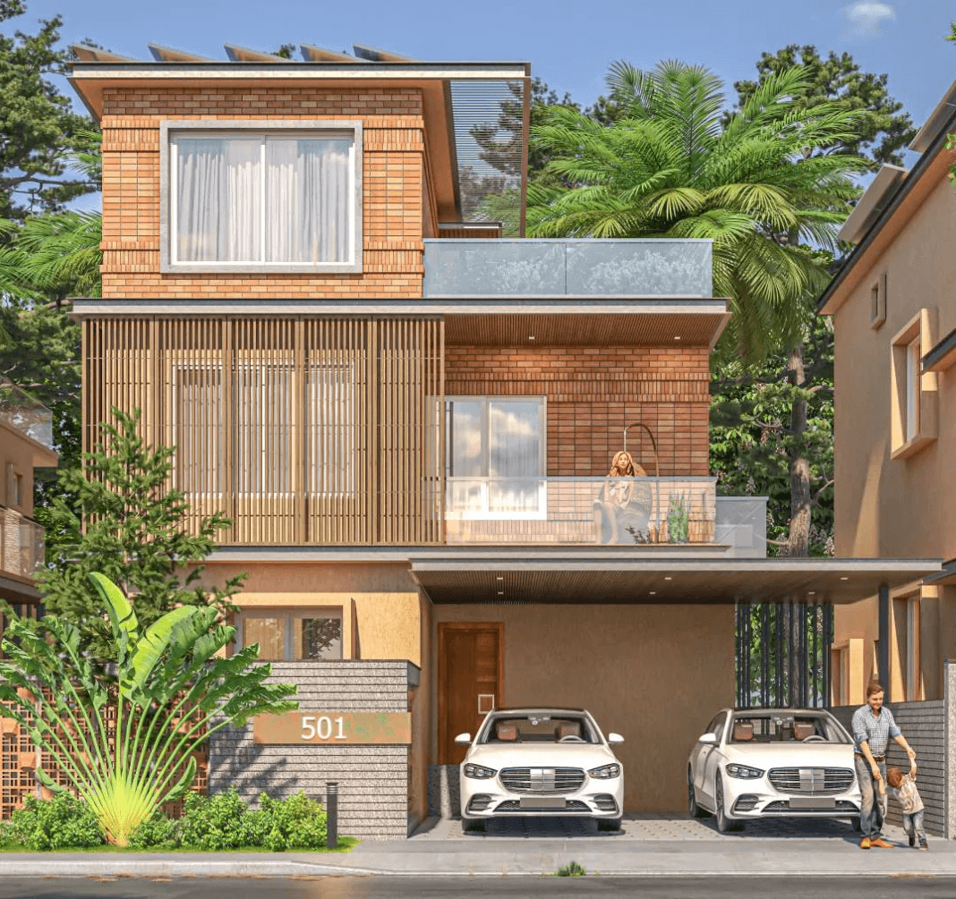 Urban Rise Paradise on earth individual villa