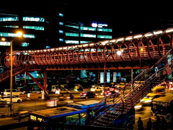 Night view of bengaluru, High rental income city